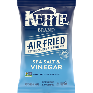Kettle Air Fried Chips, Salt & Vinegar, 156g