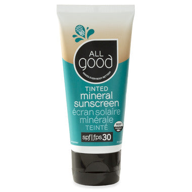 All Good Tinted Mineral Sunscreen SPF 30 (89ml)