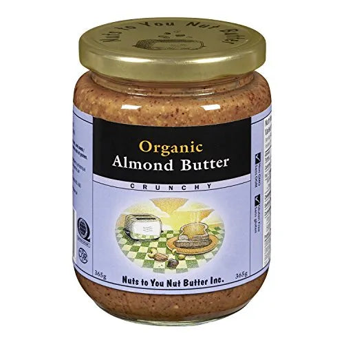 Nuts to You Almond Butter, Crunchy, 365g