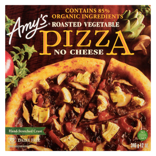 Amy's Vegan No Cheese Roasted Vegetable Pizza (340g)