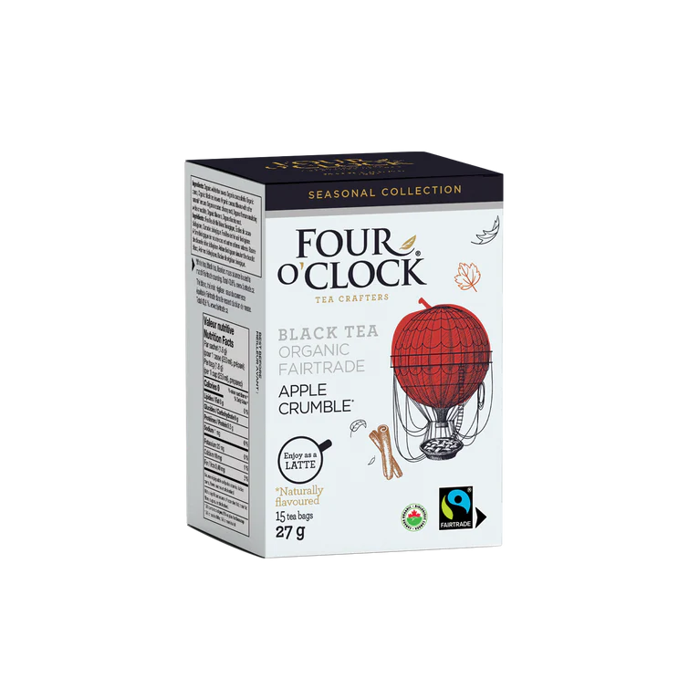 Four O'Clock Apple Crumble Black Tea (15 Tea Bags)