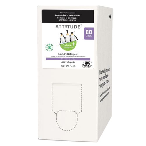 Attitude Liquid Laundry Detergent, 80 loads, 2L