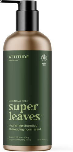 Attitude Super Leaves Nourishing Shampoo, Bergamot & Ylang Ylang (473ml)