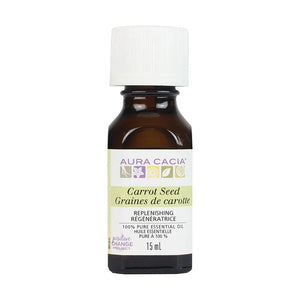 Aura Cacia Carrot Seed Essential Oil (15ml)