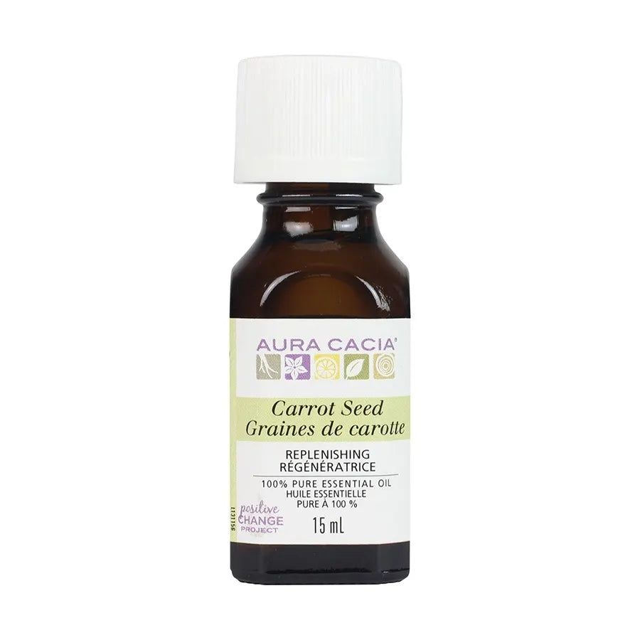 Aura Cacia Carrot Seed Essential Oil (15ml)