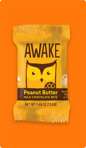 Awake Peanut Butter Chocolate Bites Caffeinated Chocolate
