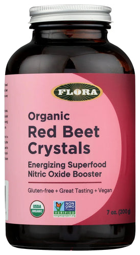 Flora Organic Red Beet Crystals, 200g