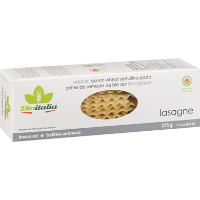 Bioitalia Organic Durum Wheat Lasagne (375g)