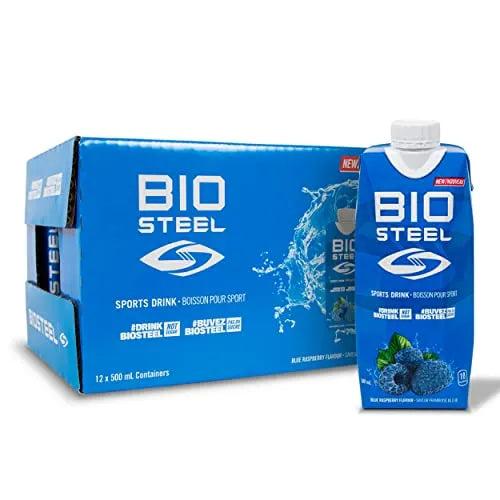 BioSteel Sports Hydration Drink, Blue Raspberry, 500ml