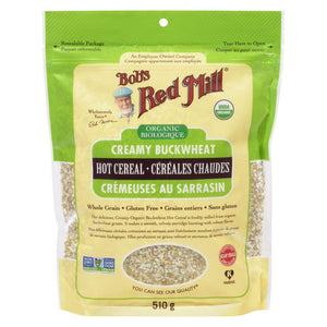 Bob's Red Mill Organic Creamy Buckwheat Hot Cereal (510g)