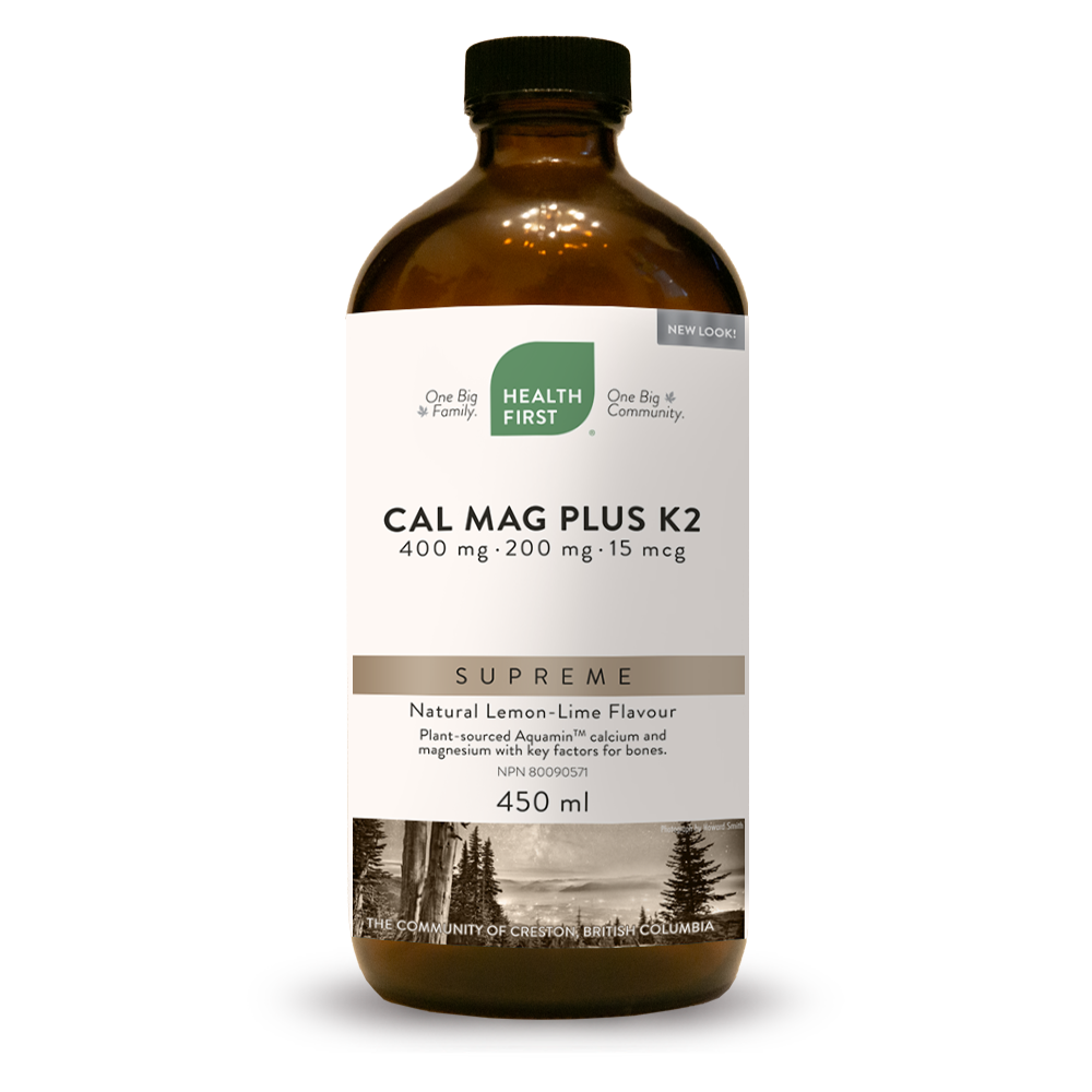 Health First Cal Mag Plus K2, 450ml