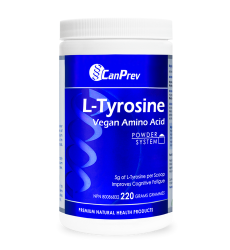 CanPrev L-Tyrosine Vegan Amino Acid Powder, 220g