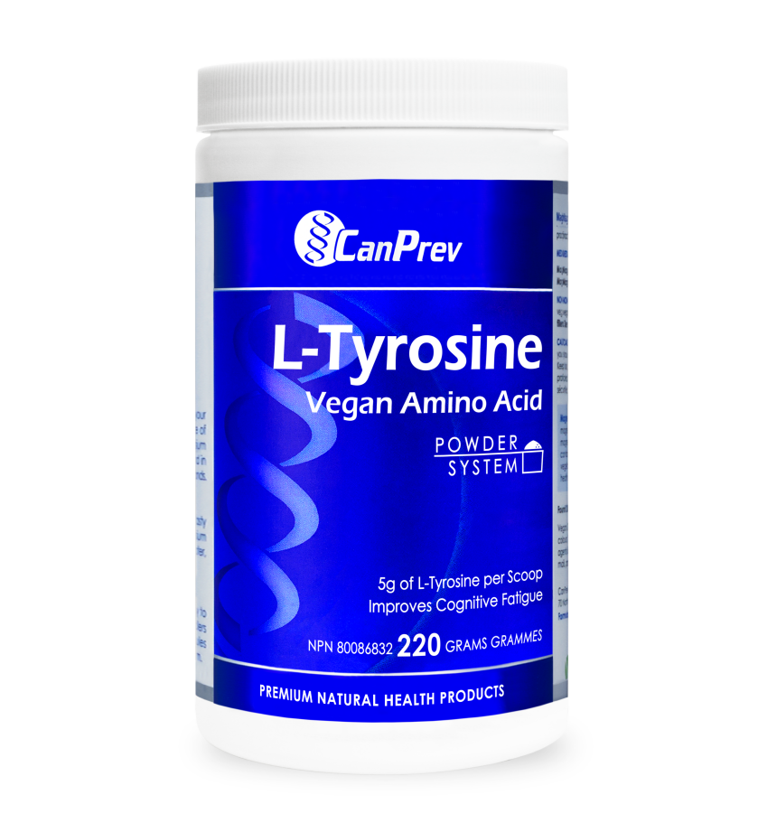 CanPrev L-Tyrosine Vegan Amino Acid Powder, 220g