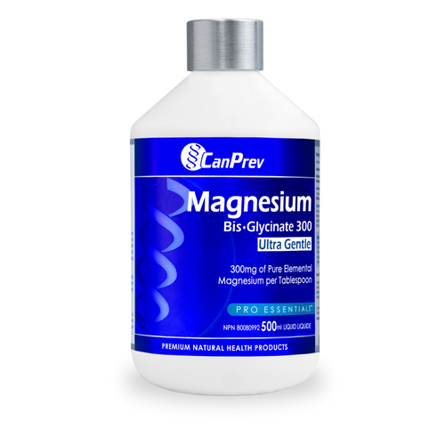 CanPrev Magnesium Bis-Glycinate 300 Ultra Gentle liquid (500ml)