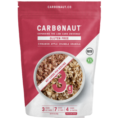 Carbonaut Keto & Gluten Free Granola - Cinnamon Apple Crumble (283g)