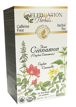 Celebration Herbals Organic True Ceylon Cinnamon Tea (24 Tea Bags)