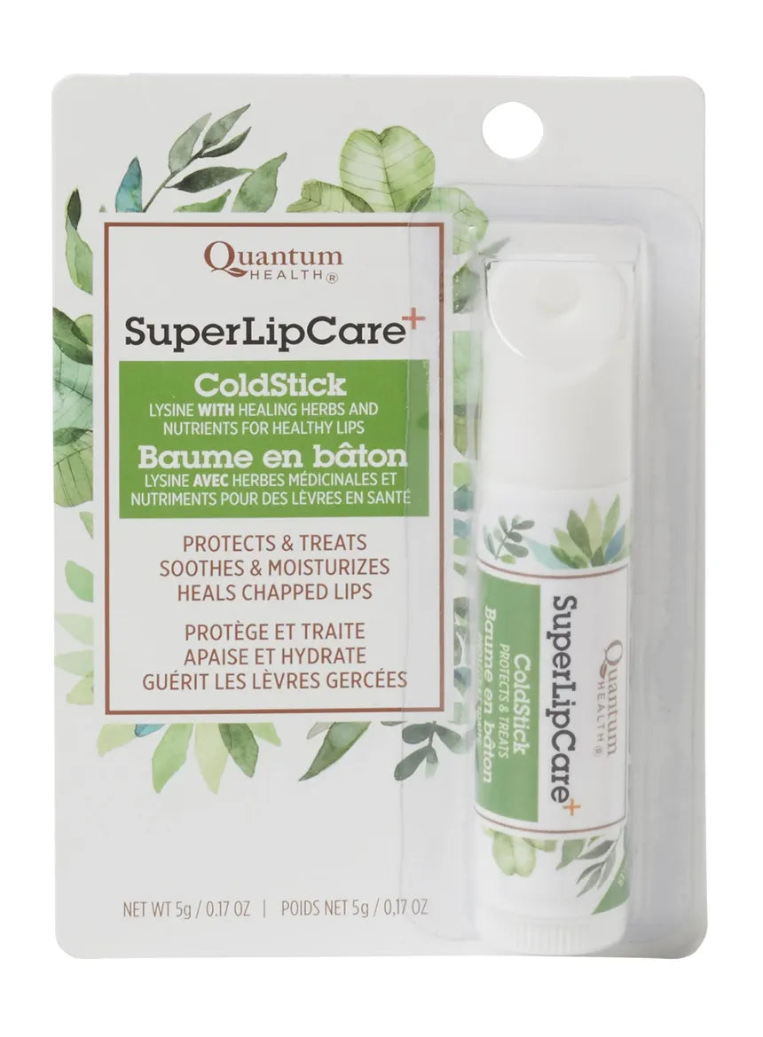 Quantum SuperLipCare ColdStick w/Lysine and healing herbs, 5g