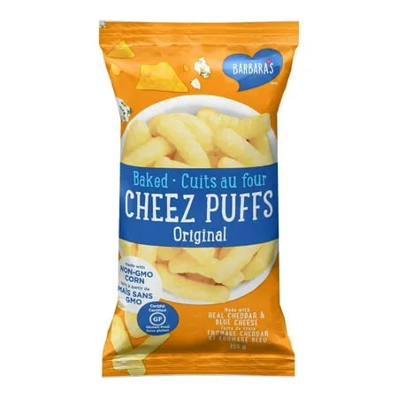 Barbara's Baked Cheez Puffs Original, 155g