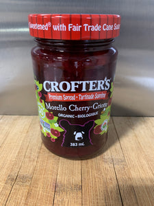 Crofter's Organic Morello Cherry Spread, 383ml