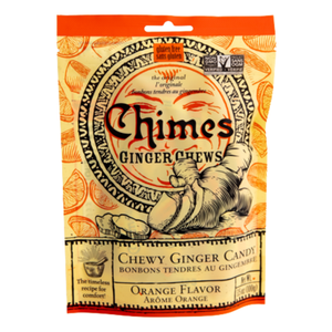 Chimes Orange Ginger Chews 100g
