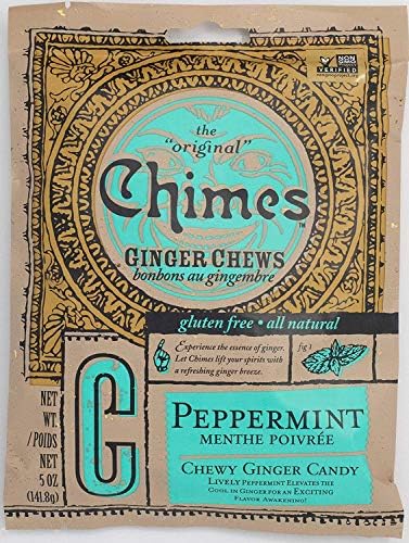 Chimes Peppermint Ginger Chews 141.8g