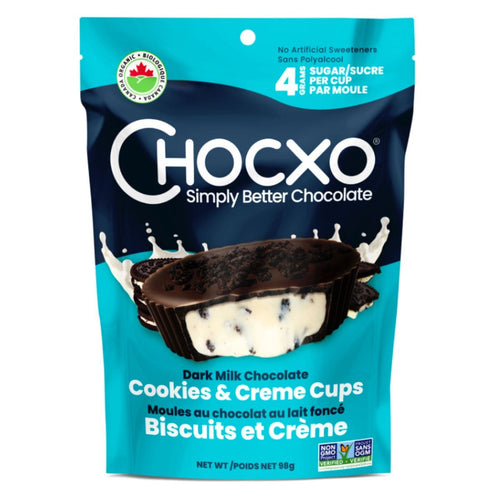 ChocXO Cookies & Creme Cups (98g)