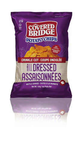 Covered Bridge All Dressed Potato Chips (170g)