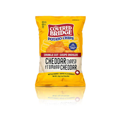 Covered Bridge Cheddar Cheese Potato Chips (170g)