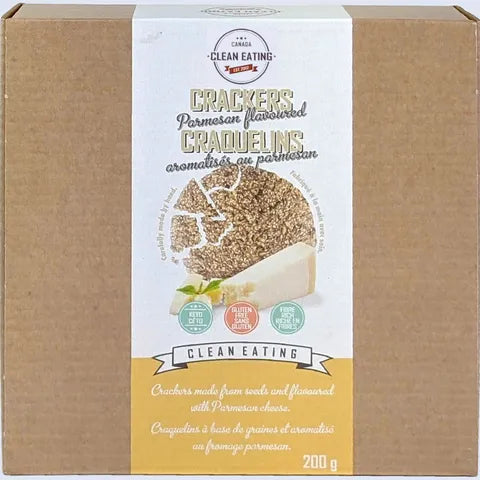 Clean Eating Parmesan Flavoured Crackers (200g)