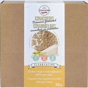 Clean Eating Parmesan Flavoured Crackers (200g)
