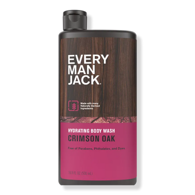 Every Man Jack Hydrating Body Wash, Crimson Oak, 500ml