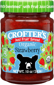 Crofter's Organic Strawberry Just Fruit Spread (235ml)