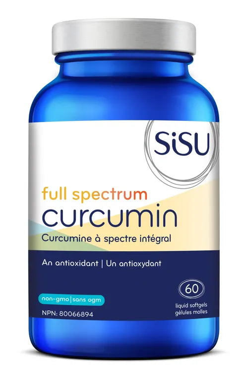 SISU Full Spectrum Curcumin, 60 liquid gels