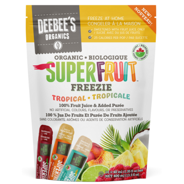 DeeBee's Organic Tropical Freezie (10x40ml)