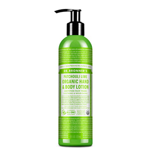 Dr. Bronner's Organic Hand & Body Lotion Patchouli Lime (237ml)