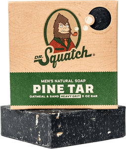 Dr. Squatch Men's Natural Soap, Pine Tar (141g)