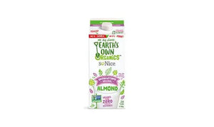 Earth's Own Organic Unsweetened Almond Milk, 1.75L