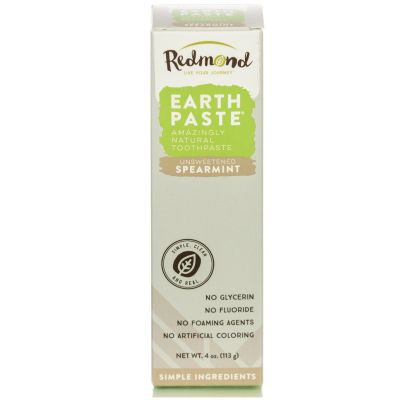 Earth Paste Spearmint Toothpaste - Unsweetened (113g)