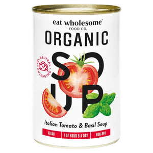 Eat Wholesome Food Co. Organic Italian Tomato & Basil Soup (398ml)