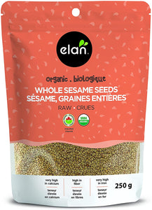 Elan Organic Whole Sesame Seeds (250g)