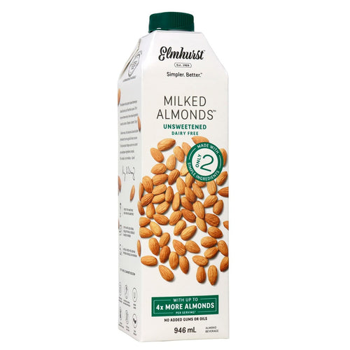 Elmhurst Unsweetened Almond Milk (946ml)