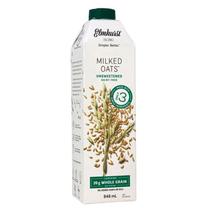 Elmhurst Unsweetened Oat Milk (946ml)