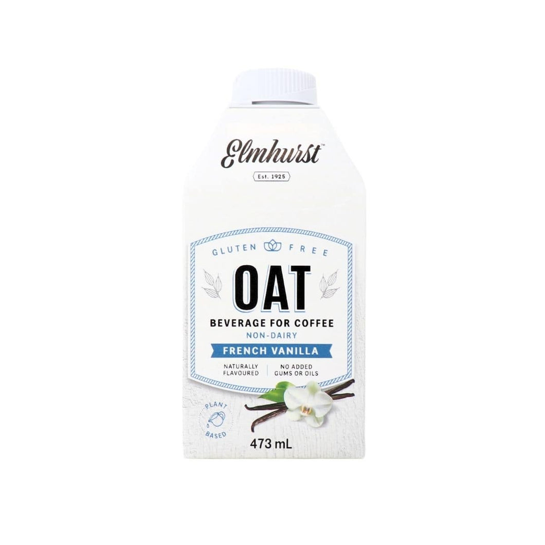 Elmhurst Oat Beverage for Coffee French Vanilla (473ml)