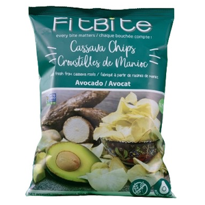 FitBite Cassava Chips Avocado (100g)