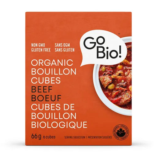 Go-Bio Organic Beef Bouillon Cubes (54g)