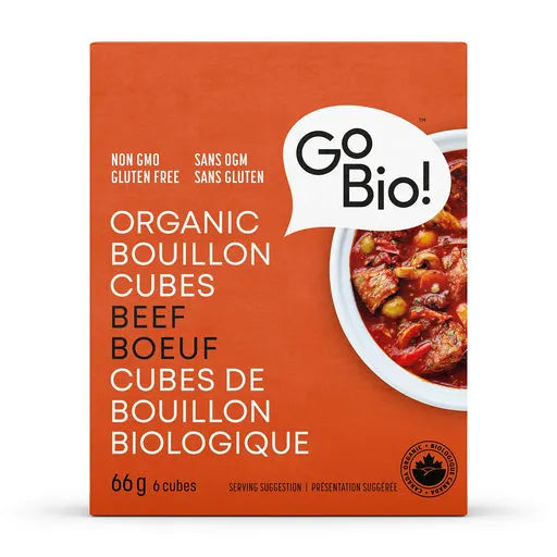 Go-Bio Organic Beef Bouillon Cubes (54g)