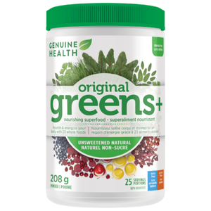 Genuine Health Original Greens+ Unsweetened Natural (208g)