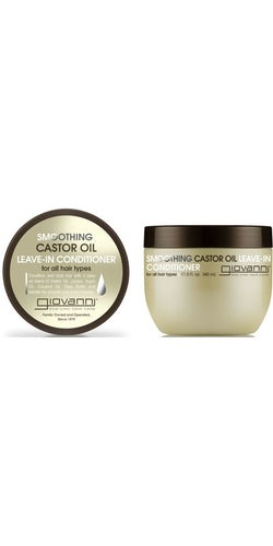 Giovanni Smoothing Castor Oil Leave-In Conditioner 340ml