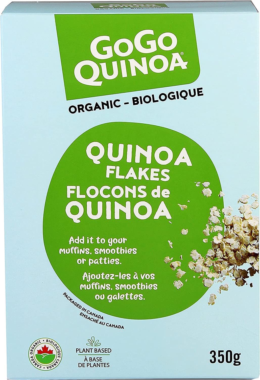 GoGo Quinoa Organic Quinoa Flakes (350g)