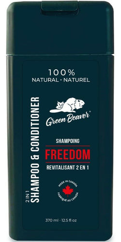 Green Beaver Men's 2-in-1 Shampoo & Conditioner Freedom (370ml)